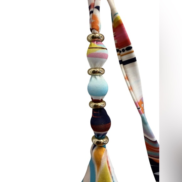 LaBlanca Desert Dream Triangle Multicolor Bikini Top sz 12 - Picture 3 of 7